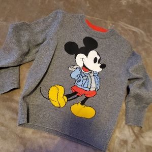 GAP Kids Boys Classic Mickey Mouse Sweater